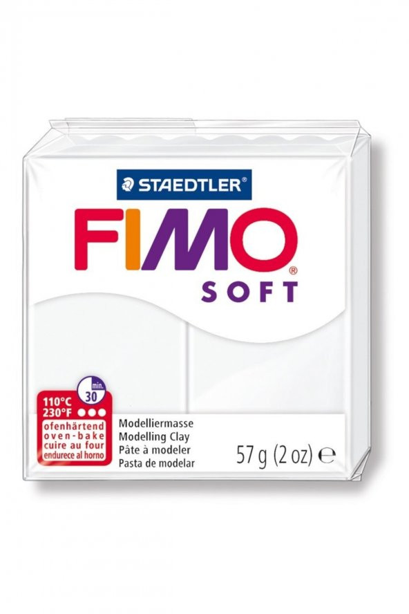 Fimo Soft 00-beyaz 57gr
