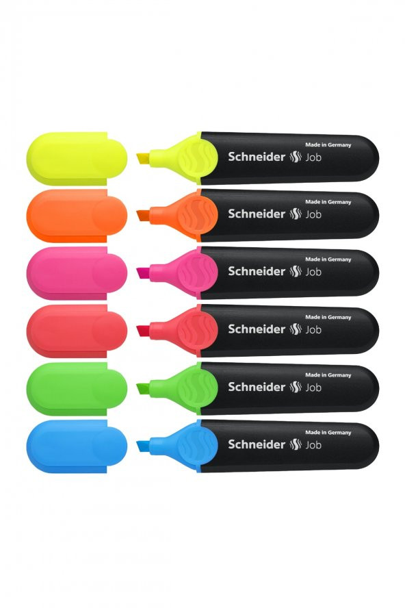 150 Neon Fosforlu Kalem 6lı Set