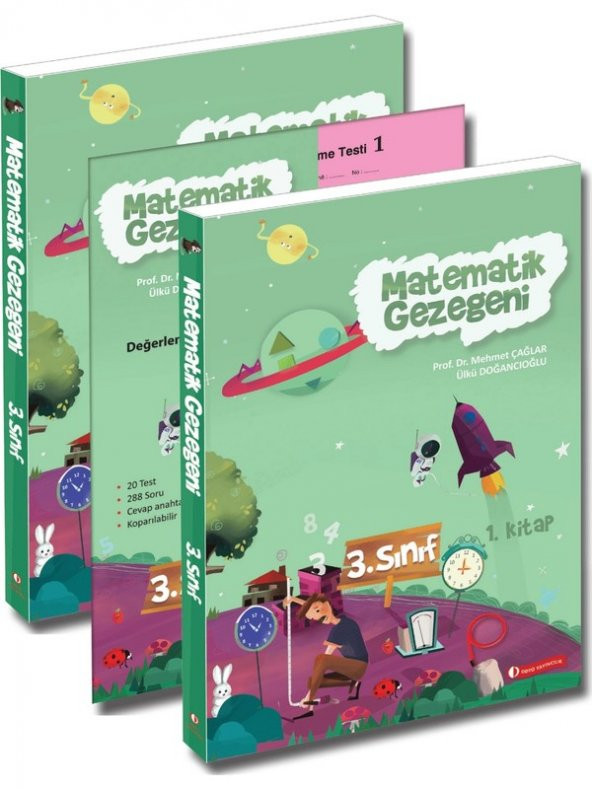 Odtü Yayıncılık Matematik Gezegeni 3.Sınıf - 3 Kitap Takım