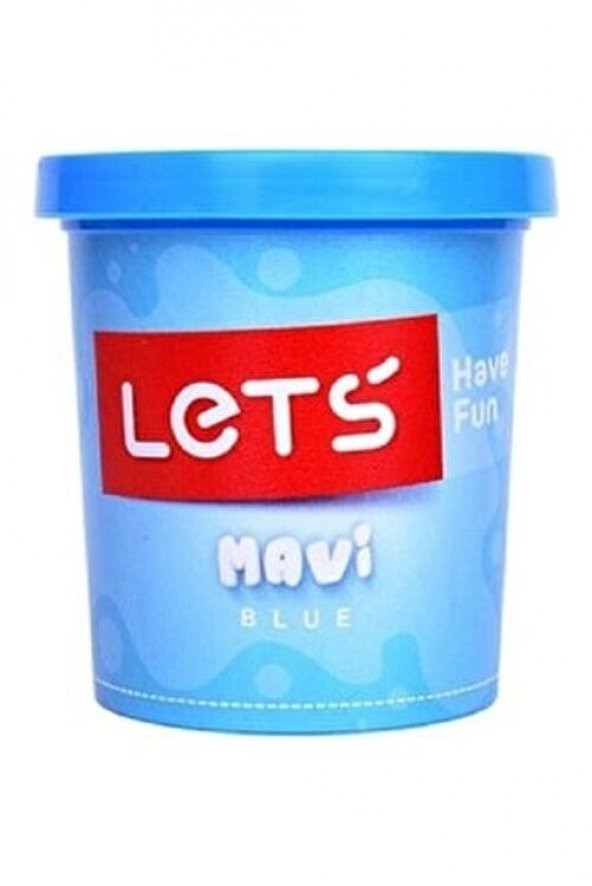 Lets Oyun Hamuru Tek Renk Mavi 115 GR L8440-3