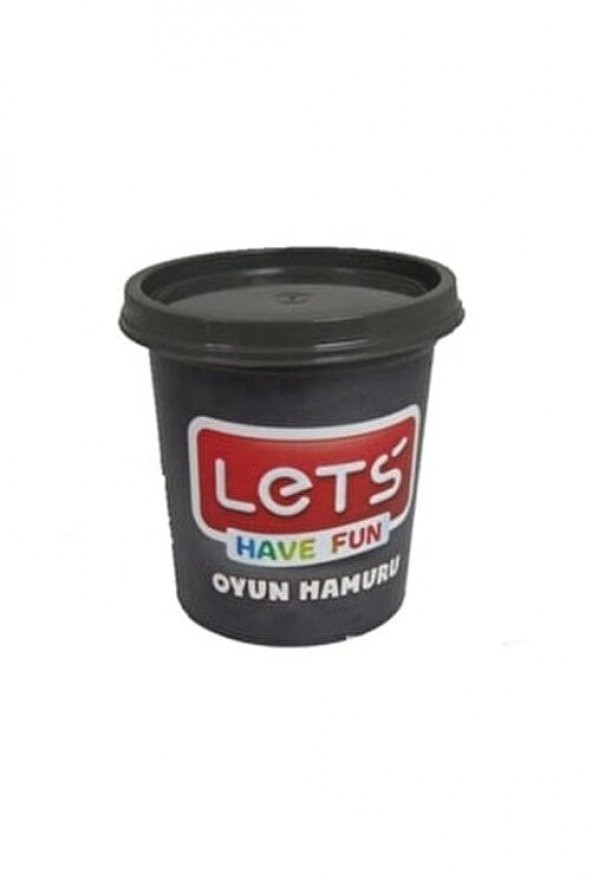 Lets Oyun Hamuru Tek Renk 150 GR Gri L8340-13