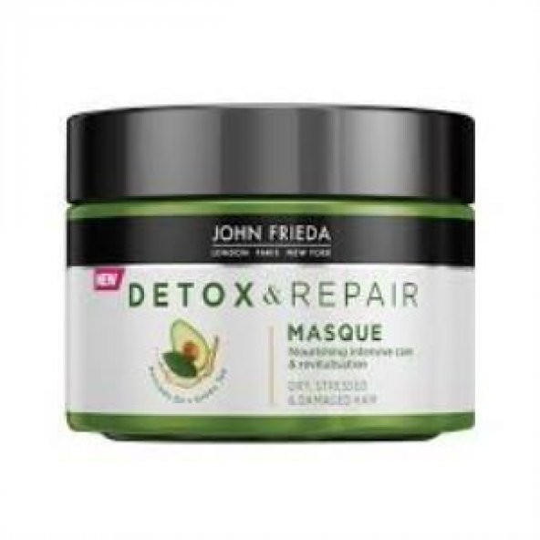 John Frieda Detoks Etkili Onarıcı ve Besleyici Bakım Maskesi 250 ml