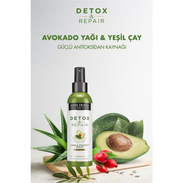 John Frieda Detoks Etkili Güçlendirici ve Koruyucu Saç Spreyi 200 ml - 4