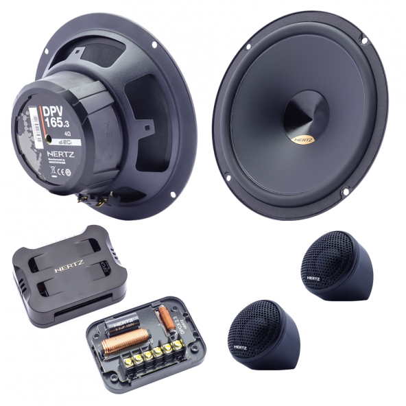 Hertz DPK-165.3 Komponent Mid Takımı 160 Watt