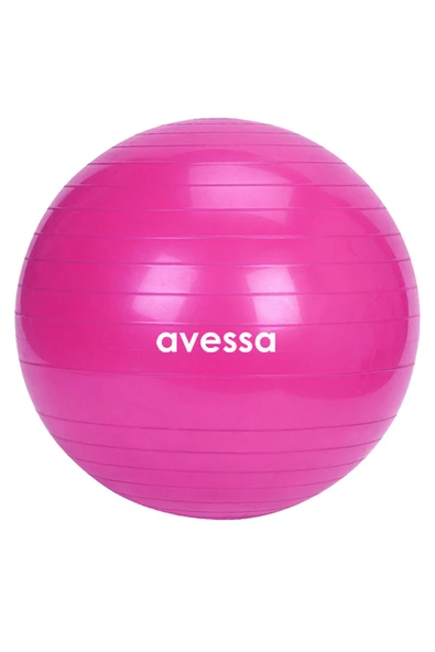 Avessa 65 Cm Pilates Topu Poşet Ambalaj BPT-65 Pembe ürün görseli