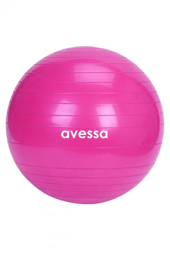 Avessa 65 Cm Pilates Topu Poşet Ambalaj BPT-65 Pembe