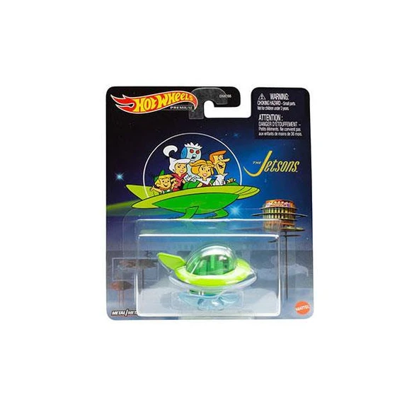 Hot Wheels Premium Gösteri Dünyası Araçları the Jetson DMC55  HKC26 ürün görseli