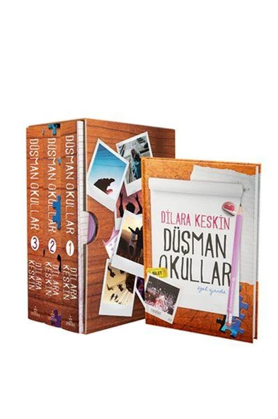 Düşman Okullar Seti 3 Kitap Takım Ciltsiz