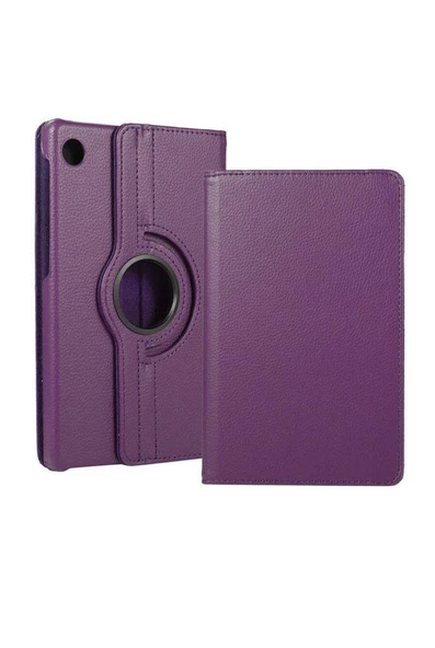 Lenovo Tab M10 Plus TB-125F - TB-128F 3. Jenerasyon Dönen Standlı 360 Tablet Kılıf - Resim 6