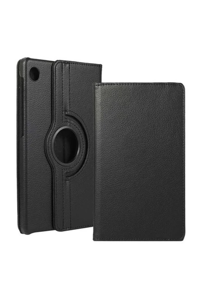 Lenovo Tab M10 Plus TB-125F - TB-128F 3. Jenerasyon Dönen Standlı 360 Tablet Kılıf - Resim 4