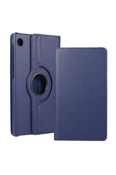 Lenovo Tab M10 Plus TB-125F - TB-128F 3. Jenerasyon Dönen Standlı 360 Tablet Kılıf - Resim 2