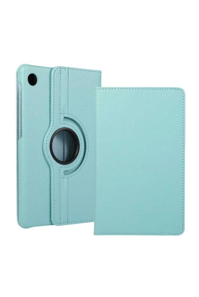 Lenovo Tab M10 Plus TB-125F - TB-128F 3. Jenerasyon Dönen Standlı 360 Tablet Kılıf - Resim 7