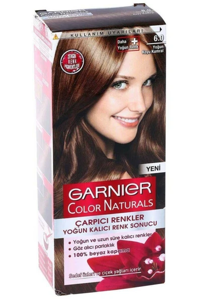 Garnier Çarpıcı Renkler 6.0 Yoğun Koyu Kumral