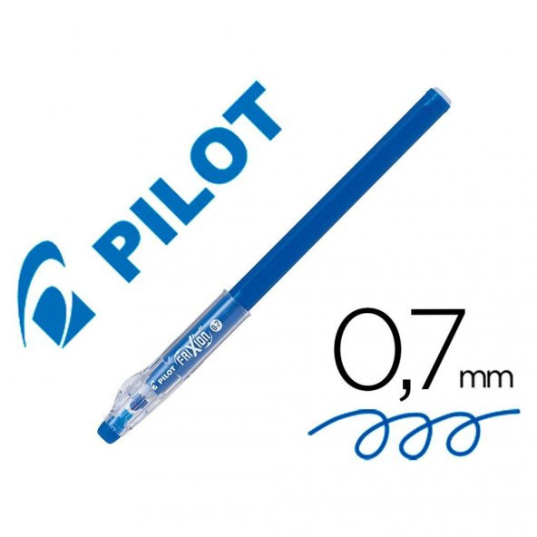 Pilot Frixion Ball Stick Roller Silinebilir Jel Kalem 0.7 mm Mavi F14-L 3 Adet - 2