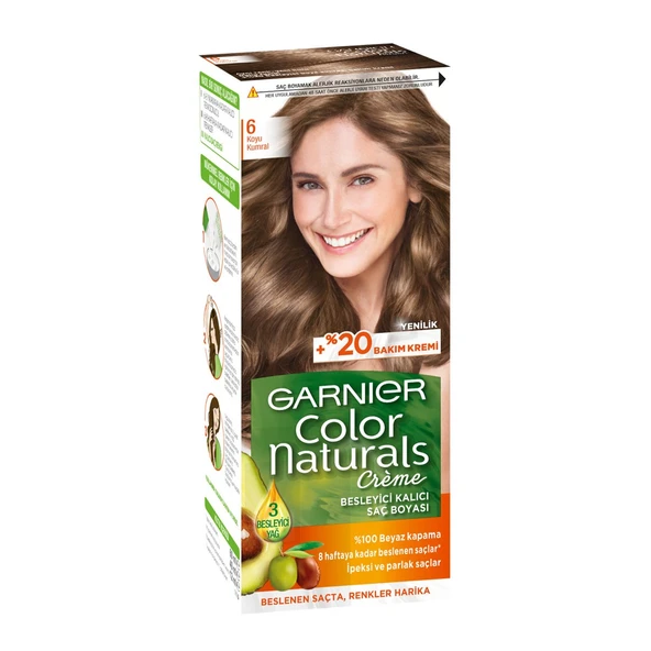Garnier Color Naturals 6 Koyu Kumral