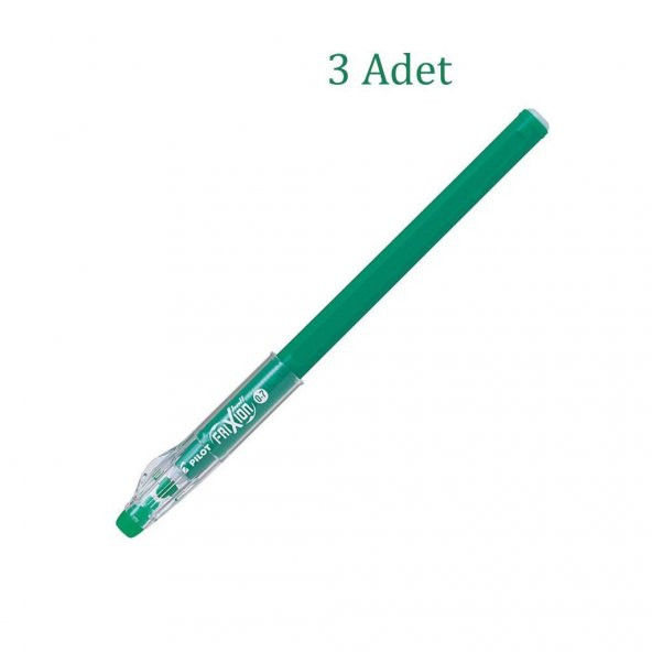 Pilot Frixion Ball Stick Roller Silinebilir Jel Kalem 0.7 mm Yeşil F18-G 3 Adet