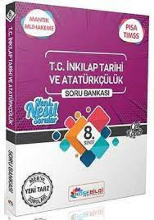 Köşebilgi - 8.Sınıf Inkılap Tarihi Özet Bilgili Soru Bankası