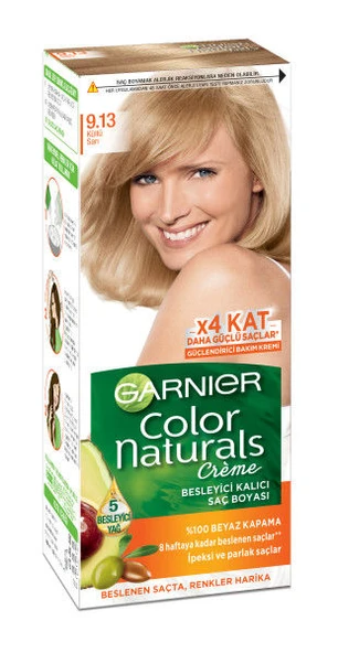 Garnier Color Naturals Saç Boyası 9-13 Açık Küllü Sarı