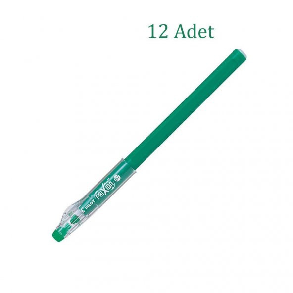 Pilot Frixion Ball Stick Roller Silinebilir Jel Kalem 0.7 mm Yeşil F18-G 12 Adet - 1