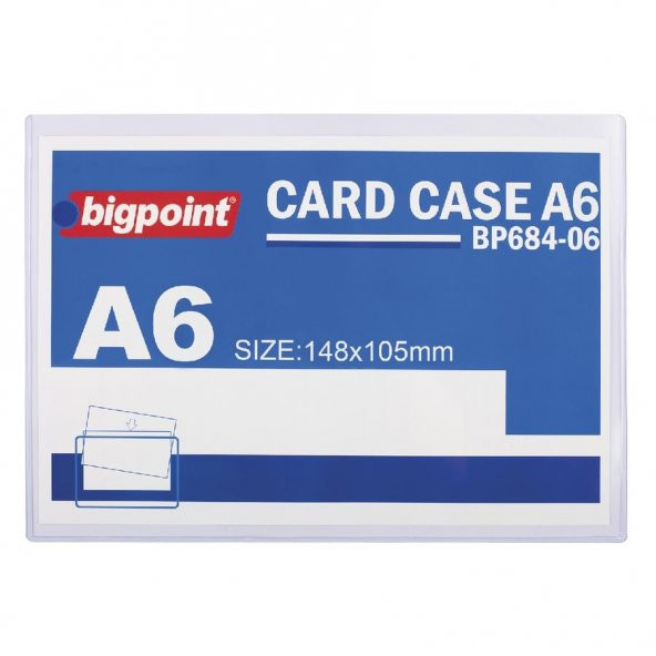 BIGPOINT TABELA POSETI AFIS MUHAFAZ PVC A6 (BP684)