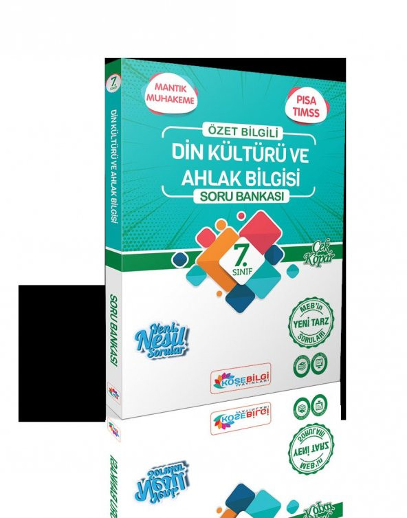 Köşebilgi - 7.Sınıf Din Külürü Özet Bilgiler Soru Bankası (Yeni)