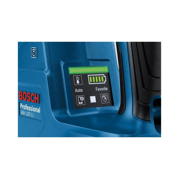 Bosch GBH 187-LI AKÜLÜ KIRICI DELİCİ (SOLO) - 2