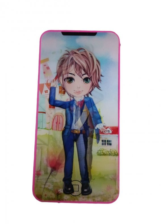 Oyuncak Dokunmatik Cep Telefonu Türkçe Sesli 4 Fonksiyonlu - 3