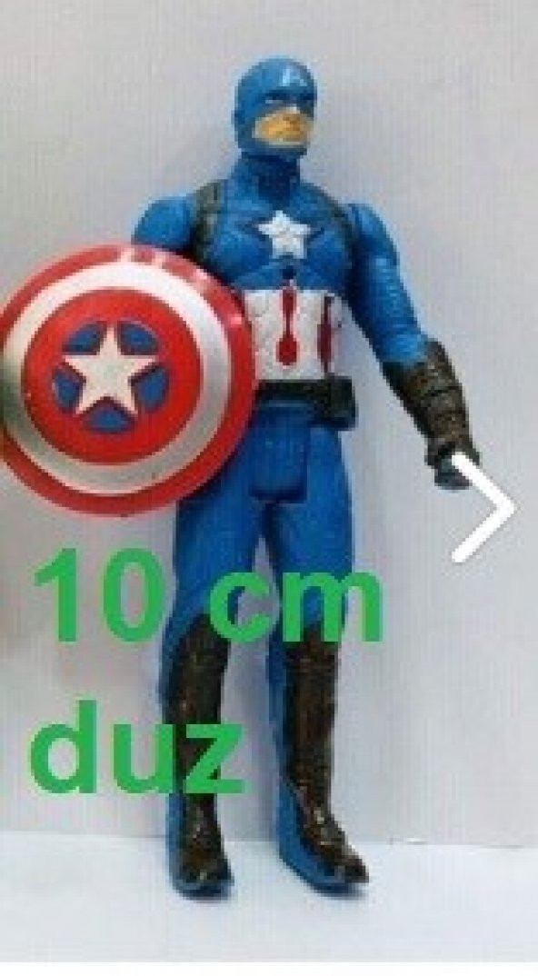 10cm kaptan america Eklemli Hareketli Karekter