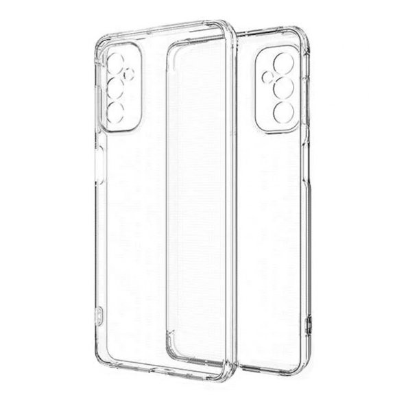 FitCase Samsung Galaxy A04s Kılıf Kamera Korumalı Silikon Şeffaf Arka Kapak - 2