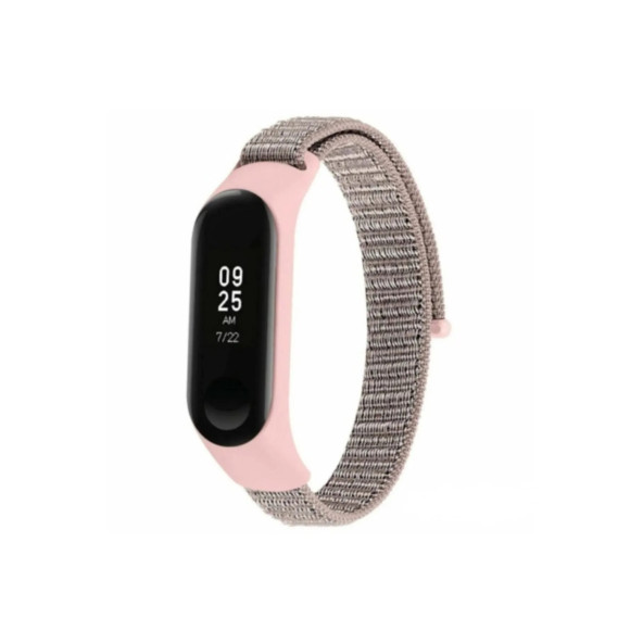 Xiaomi Mi Band 6 Mi Band 5 Akıllı Bileklik Uyumlu Hasır Kumaş Cırtlı Kordon Kayış - 10