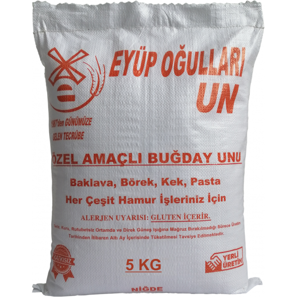 Eyüp Oğulları Un - 5 Kg Buğday Unu