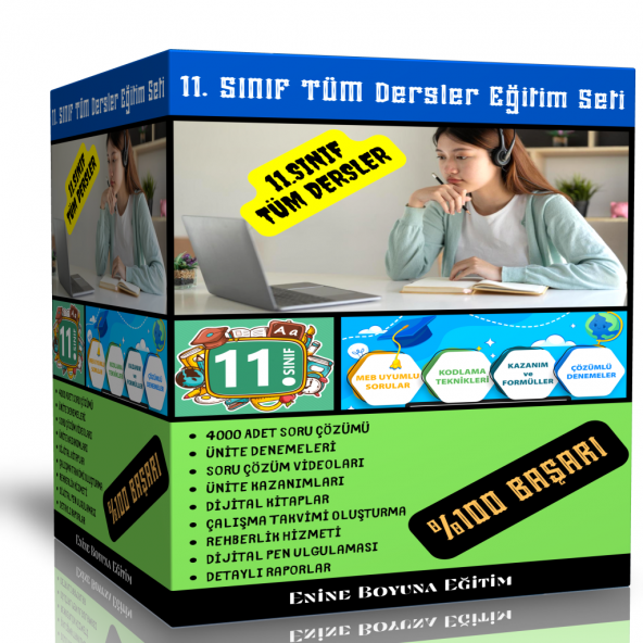 11. Sınıf Tüm Dersler Dijital Eğitim Seti