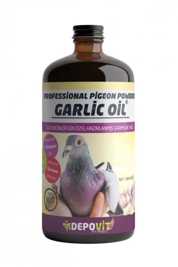 Depovit Garlic Oil (Sarımsak Yağı) 380ml