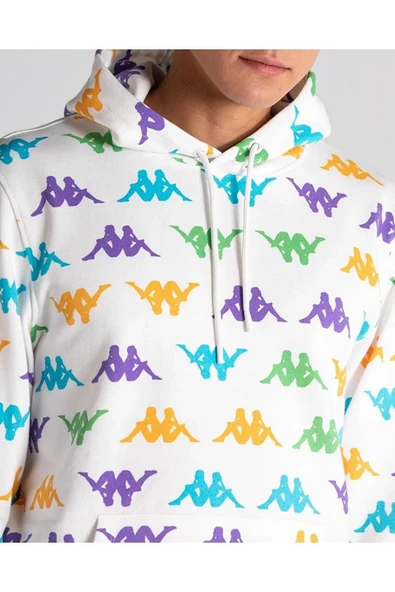 Kappa 341J4TW001 Authentic Squared Erkek Sweatshirt - 4