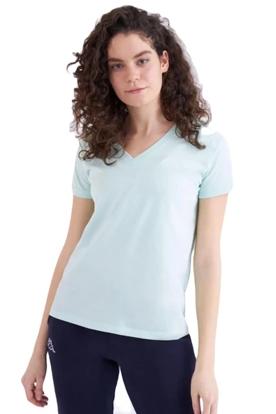 Kappa 361D5UWXCD Logo Cabou Tk Kadın Spor Tişört