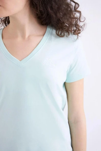 Kappa 361D5UWXCD Logo Cabou Tk Kadın Spor Tişört - 5