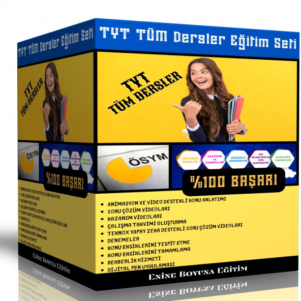 TYT Tüm Dersler Eğitim Seti (Dijital-Online)