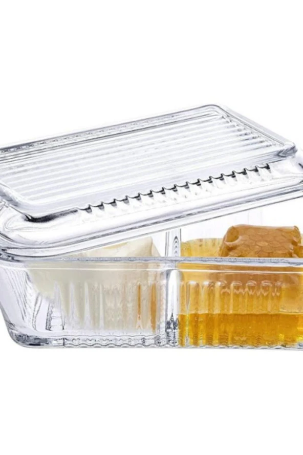 Bölmeli Frigo Tereyağlık Reçellik Kahvaltı Kapı 2 Adet - 2