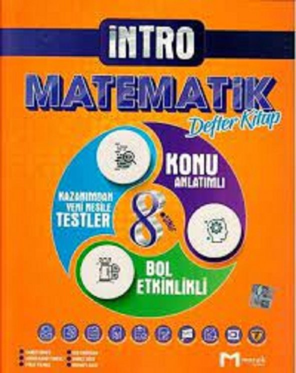 Mozaik Yayınları 8. Sınıf İNTRO Matematik Defter Kitap