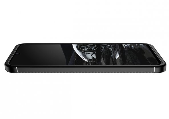 Galaxy A34 Kılıf Zore Negro Karbon Tasarım Silikon Kılıf - Resim 12