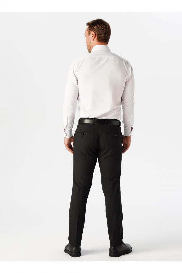 Normal Bel Normal Paça Slim Fit Siyah Erkek Pantolon Pn1014300201 - 3
