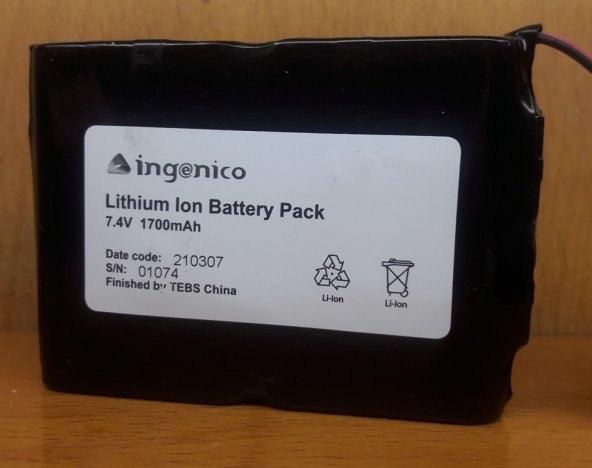 Li-Ion 7.4V 1700mAh BMS Devreli Batarya Şarjlı Pil - Resim 4