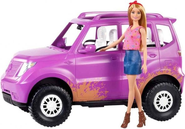 Barbie Bebek ve Suv Aracı GHT18