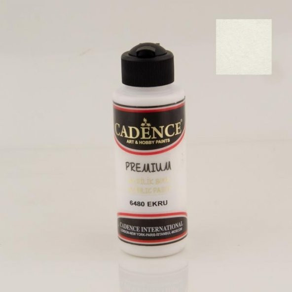Cadence Akrilik Boya 250ML 6480 Ekru Ahşap Boyası