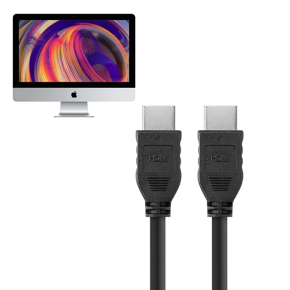 Hdmi Kablo 1.5mt 4K Full HD Premium Yüksek Hızlı Apple All In One Görüntü Kablosu