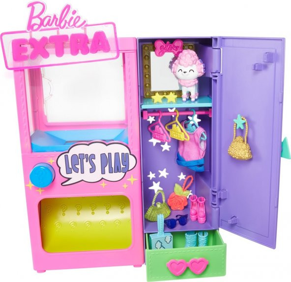 Barbie Extra Kıyafet Otomatı Oyun Seti HFG75 - Resim 2