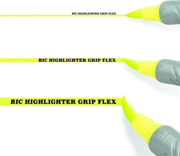Bic Highlighter Flex Fosforlu Kalem 4 Renk - 5