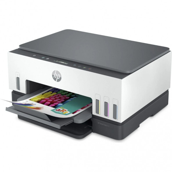 HP Smart Tank 670 Fotokopi  Tarayıcı  Wi-Fi  AirPrint  Çift Taraflı Renkli Tanklı Yazıcı 6UU48A - 3