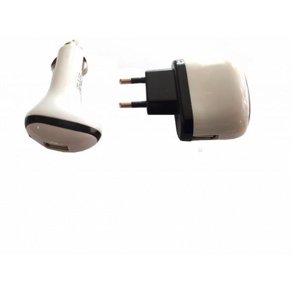 iPhone 4 4S ipod 1 2 şarj set Data Kablosu Araç şarj Priz Başlık - 4
