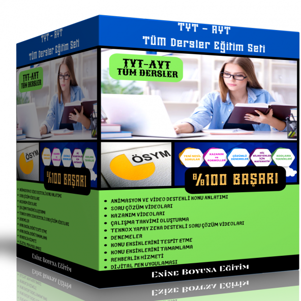 TYT AYT Tüm Dersler Eğitim Seti Dijital Online